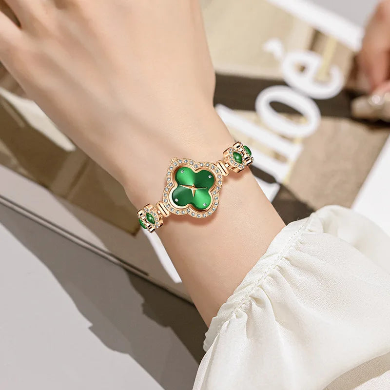 Reloj Watch Luxury Brand Fashion Ladies Watch Elegant Gold Steel Wristwatch Casual Female Clock Waterproof Montre Femme New