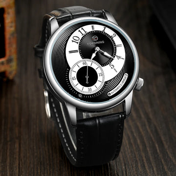 2024 Forsining Skeleton Automatic Mechanical Watches Waterproof Men's Watch Famous Brand Luxury Clock Relogio Masculino For Men