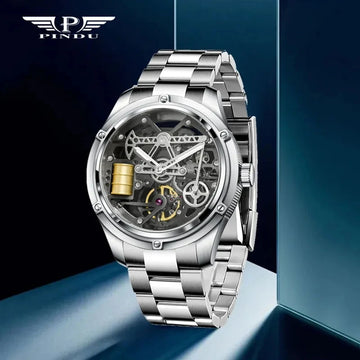 2023 Relogios Masculinos  Pindu Design Mens WatchesSapphire glass Top Brand Machine Watch Men Business Clock Men Miyota 8215+Box