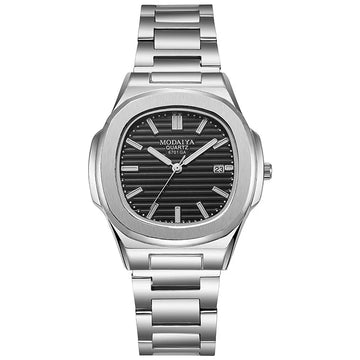 New Luxury Men Quartz Watches Automatic Date Watch Man Stainless Steel Sport Chronograph Watch for Men Clock reloj hombre